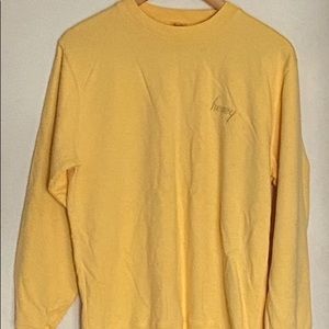 Yellow “honey” embroidered oversized l-xl